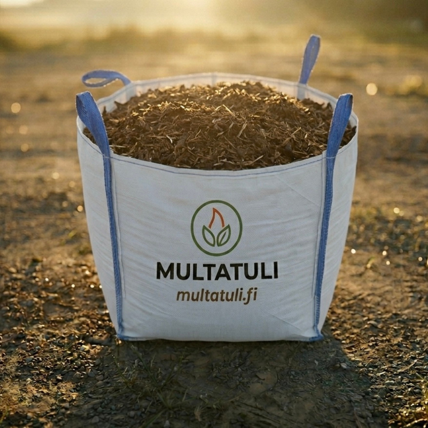 Kuusen kuorikate 160 l, 500 l tai 1000 l suursäkissä | Multatuli